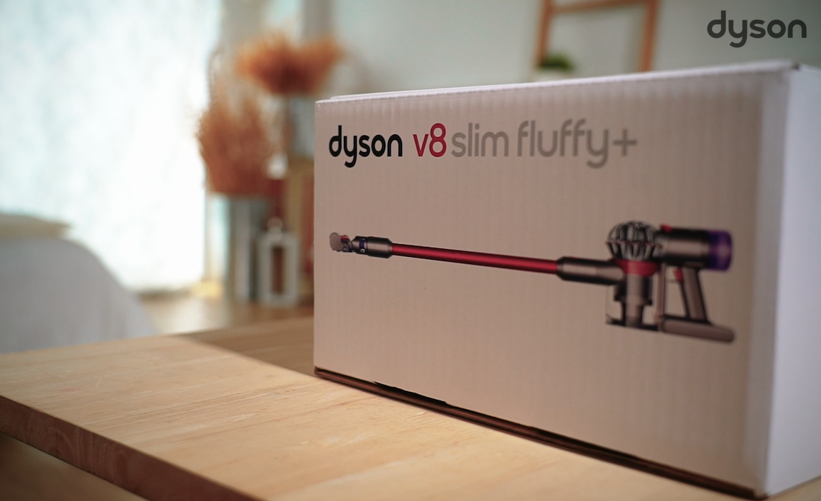 รีวิว Dyson V8 Slim Fluffy+ เครื่องดูดฝุ่นไร้สาย ราคาถูกที่สุด ของ Dyson